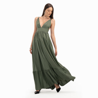 Backless Maxi Dress