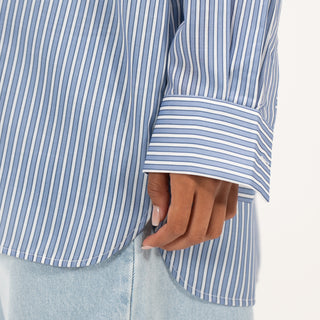 Stripped Oversized Shirt