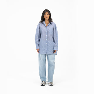 Stripped Oversized Shirt