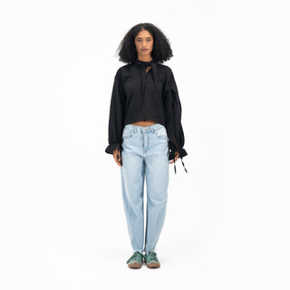Raw hemed Wide Leg Pants