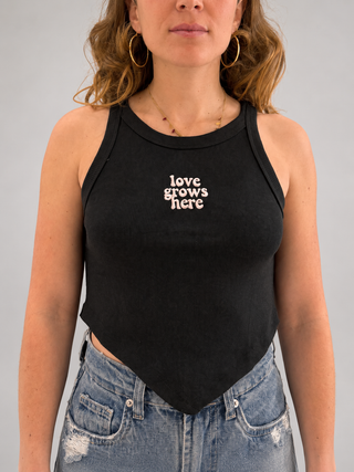 Round Neck Basic Sleeveless Top