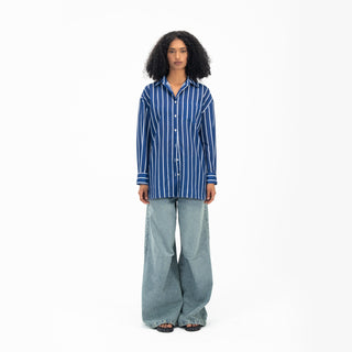 Stripped Oversized Shirt