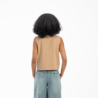 Tie Front Vest