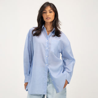 Stripped Oversized Shirt