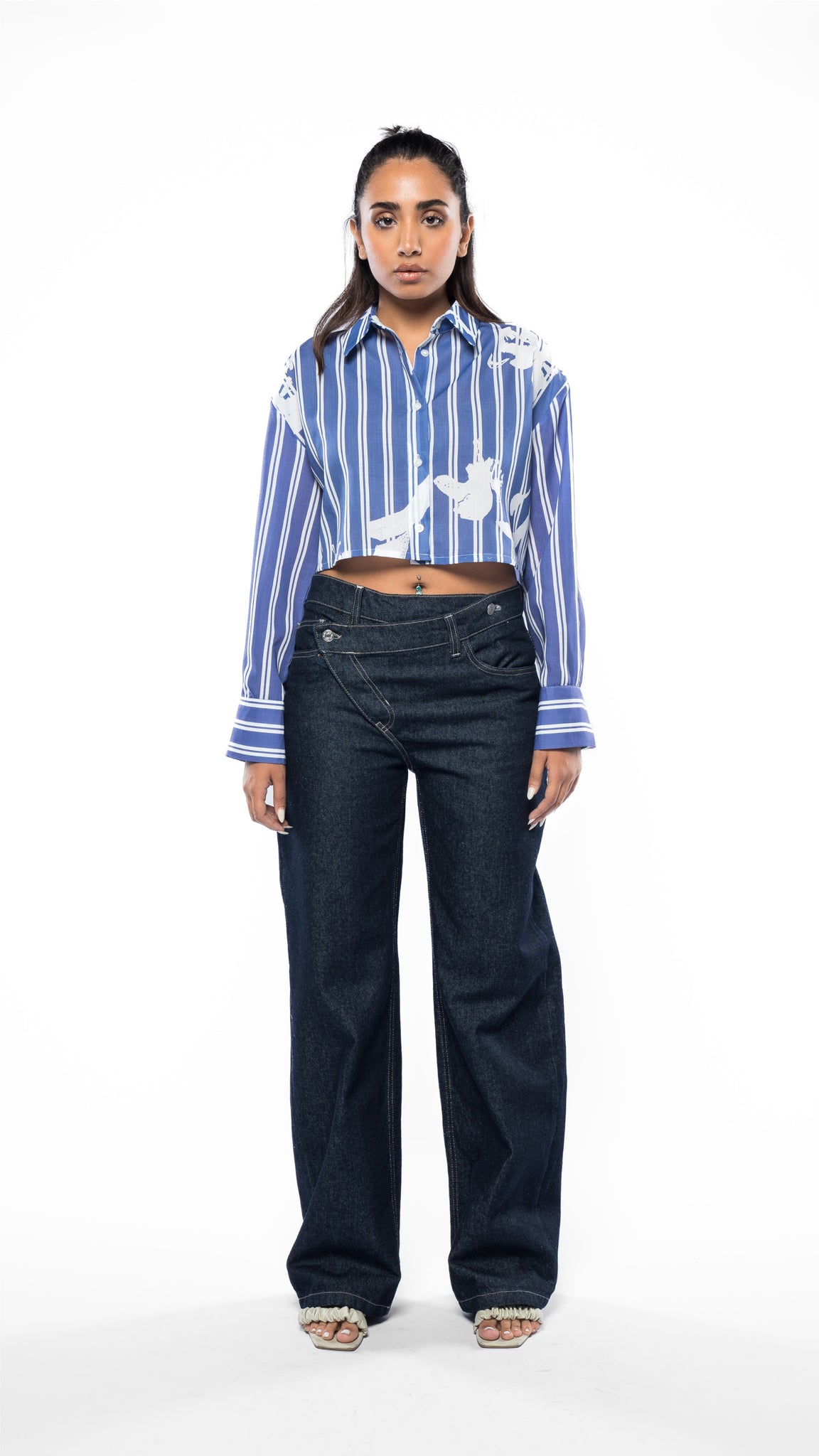 Cropped Oversize Shirt