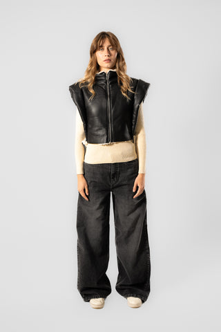 Leather Vest