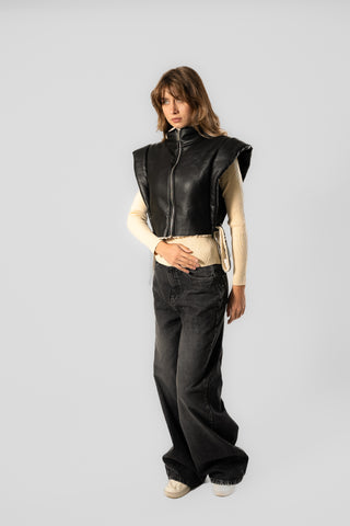 Leather Vest