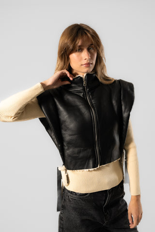 Leather Vest
