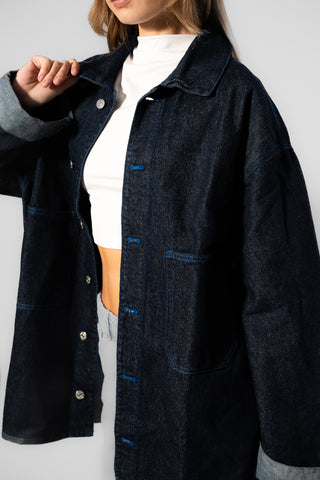 Oversize Denim Shirt