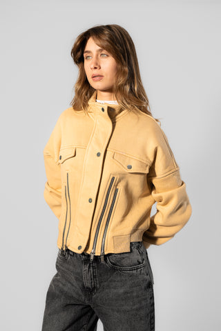 Quadrule Zipper Sweatshirt