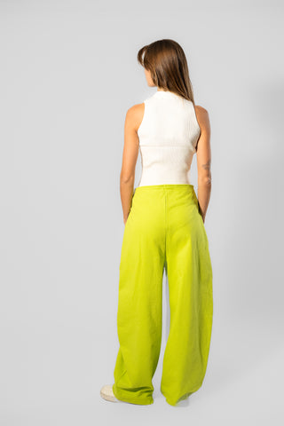 Solid Double Waisted Sweatpants