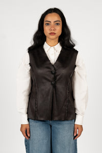 Leather Vest