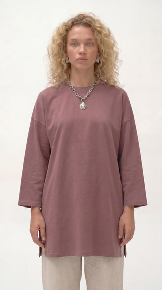 Long Sleeveless Oversize T-Shirt
